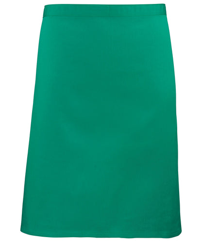 Premier Colours mid-length apron Emerald