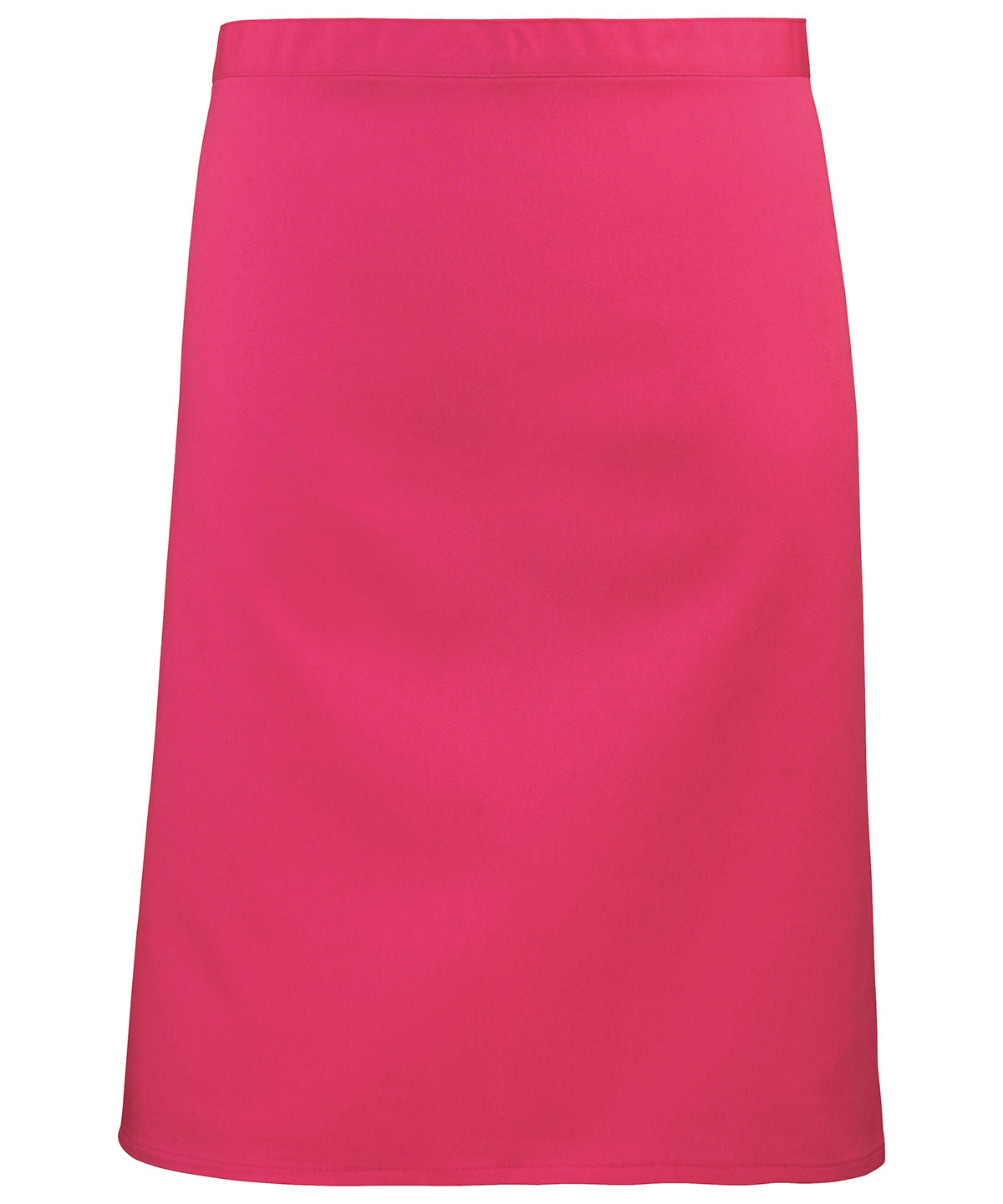Premier Colours mid-length apron Hot Pink