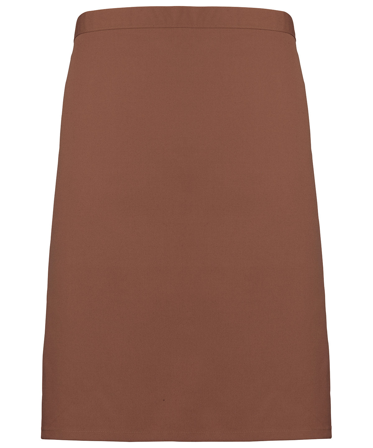 Premier Colours mid-length apron Mocha