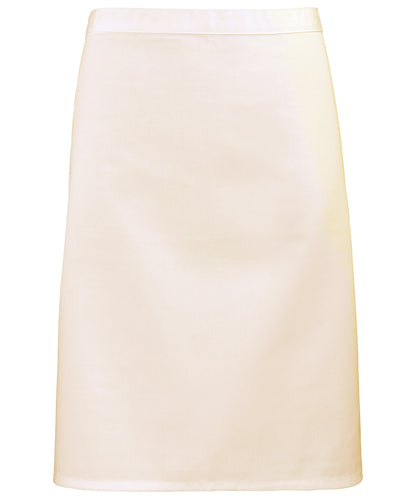 Premier Colours mid-length apron Natural