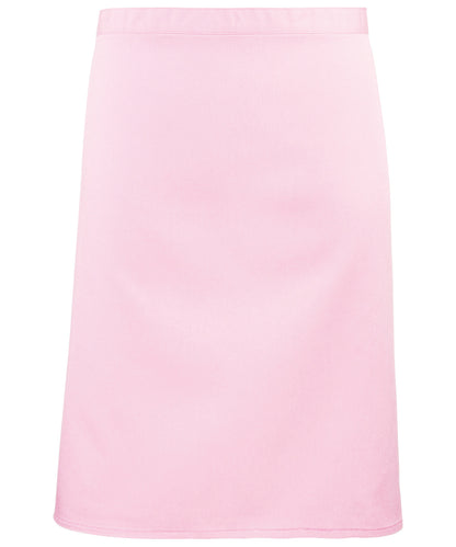 Premier Colours mid-length apron Pink