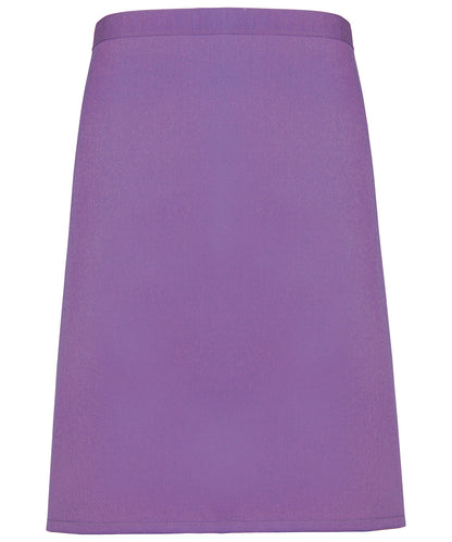 Premier Colours mid-length apron Rich Violet