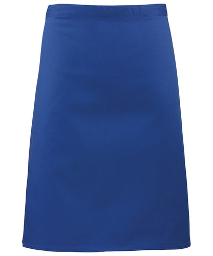 Premier Colours mid-length apron Royal