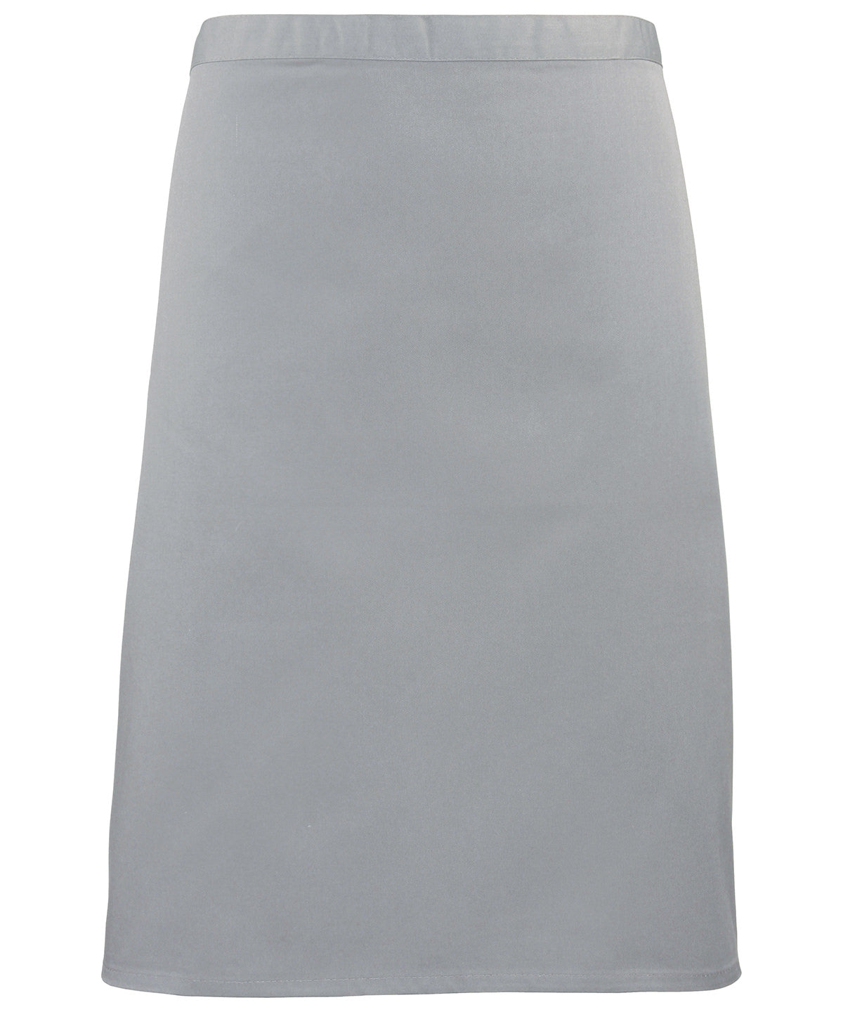 Premier Colours mid-length apron Silver