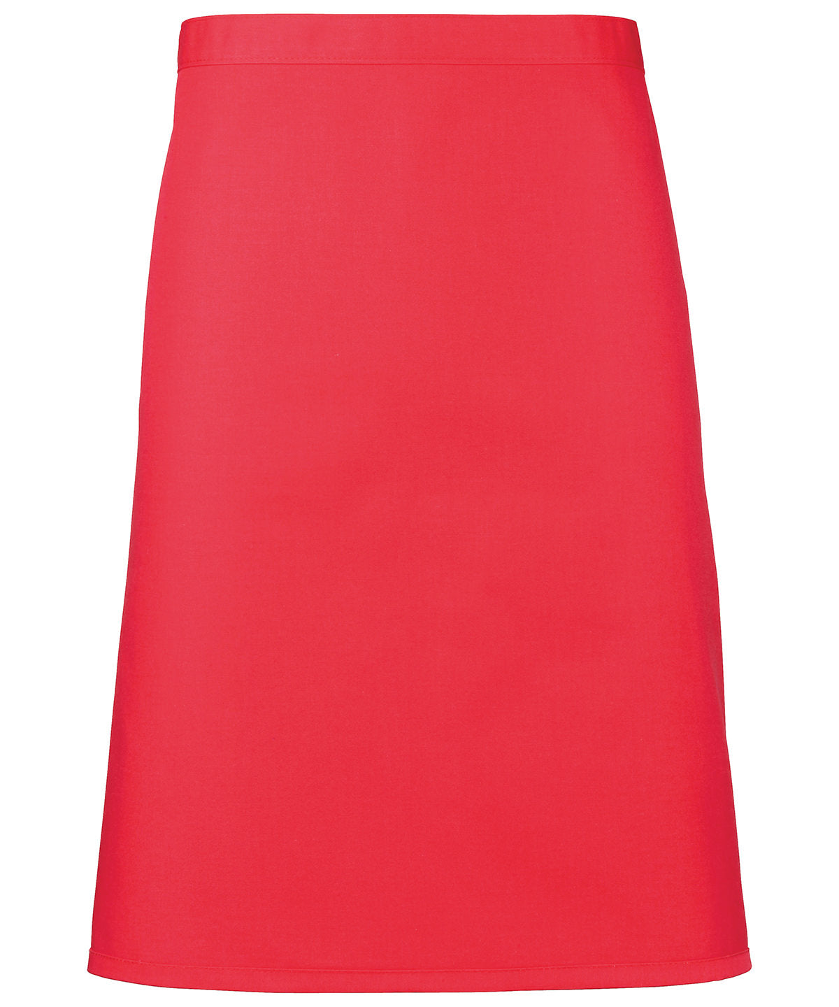 Premier Colours mid-length apron Strawberry Red