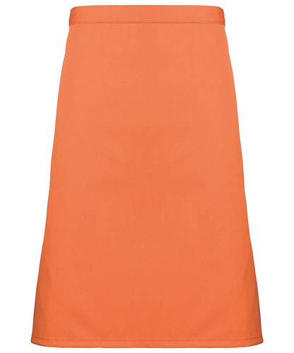 Premier Colours mid-length apron Terracotta