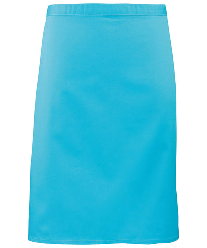 Premier Colours mid-length apron Turquoise
