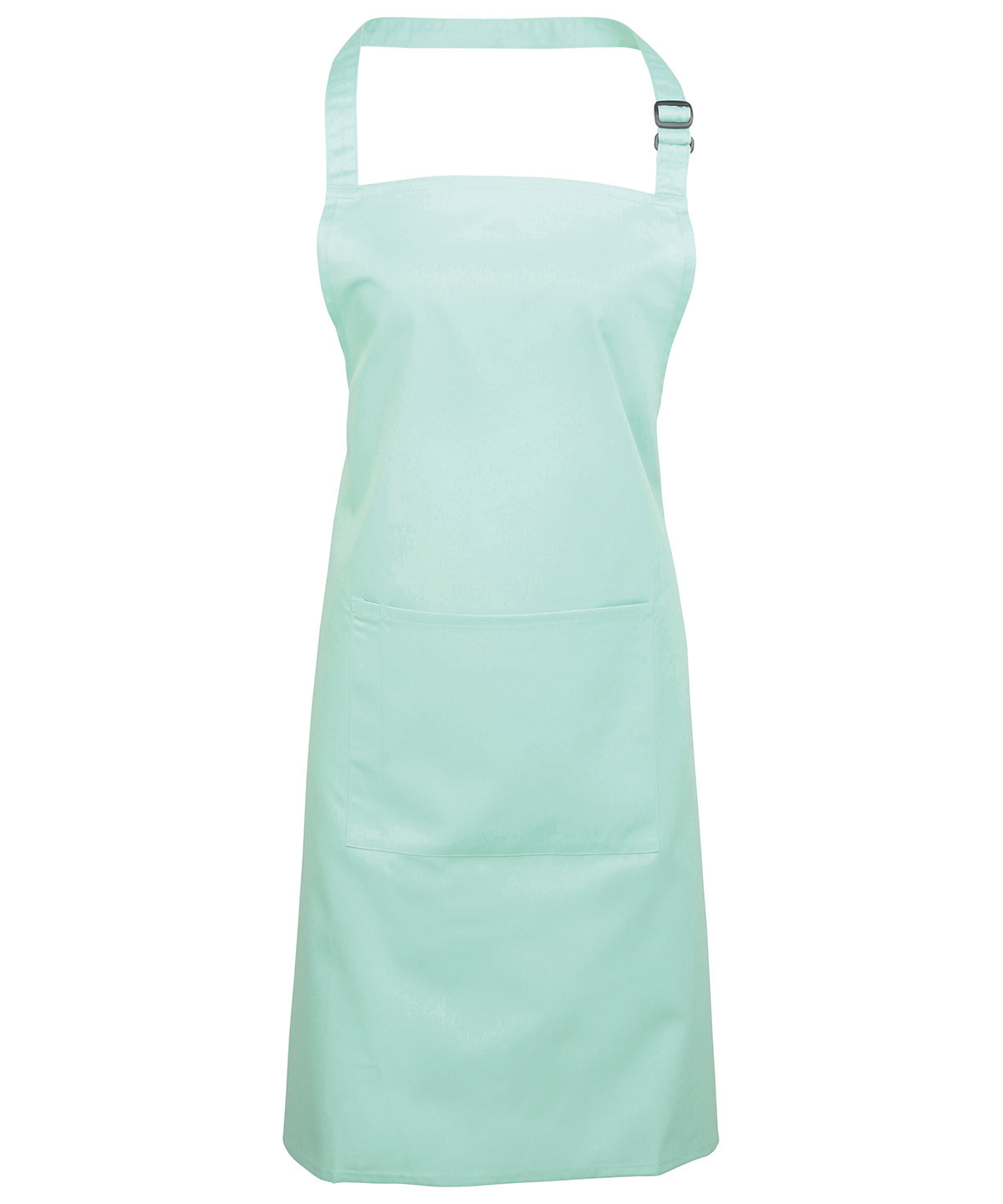 Premier Colours bib apron with pocket Aqua