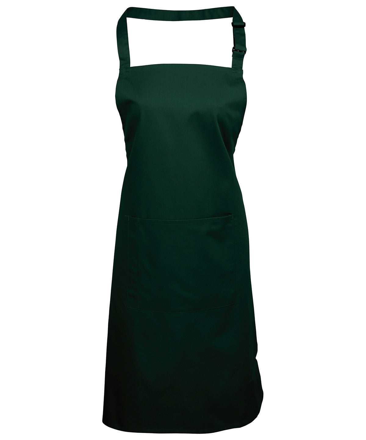 Premier Colours bib apron with pocket Bottle