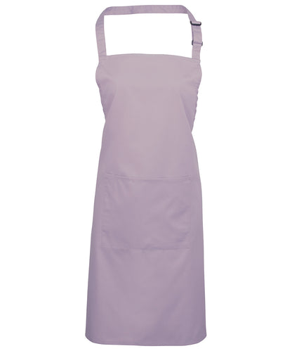 Premier Colours bib apron with pocket Lilac