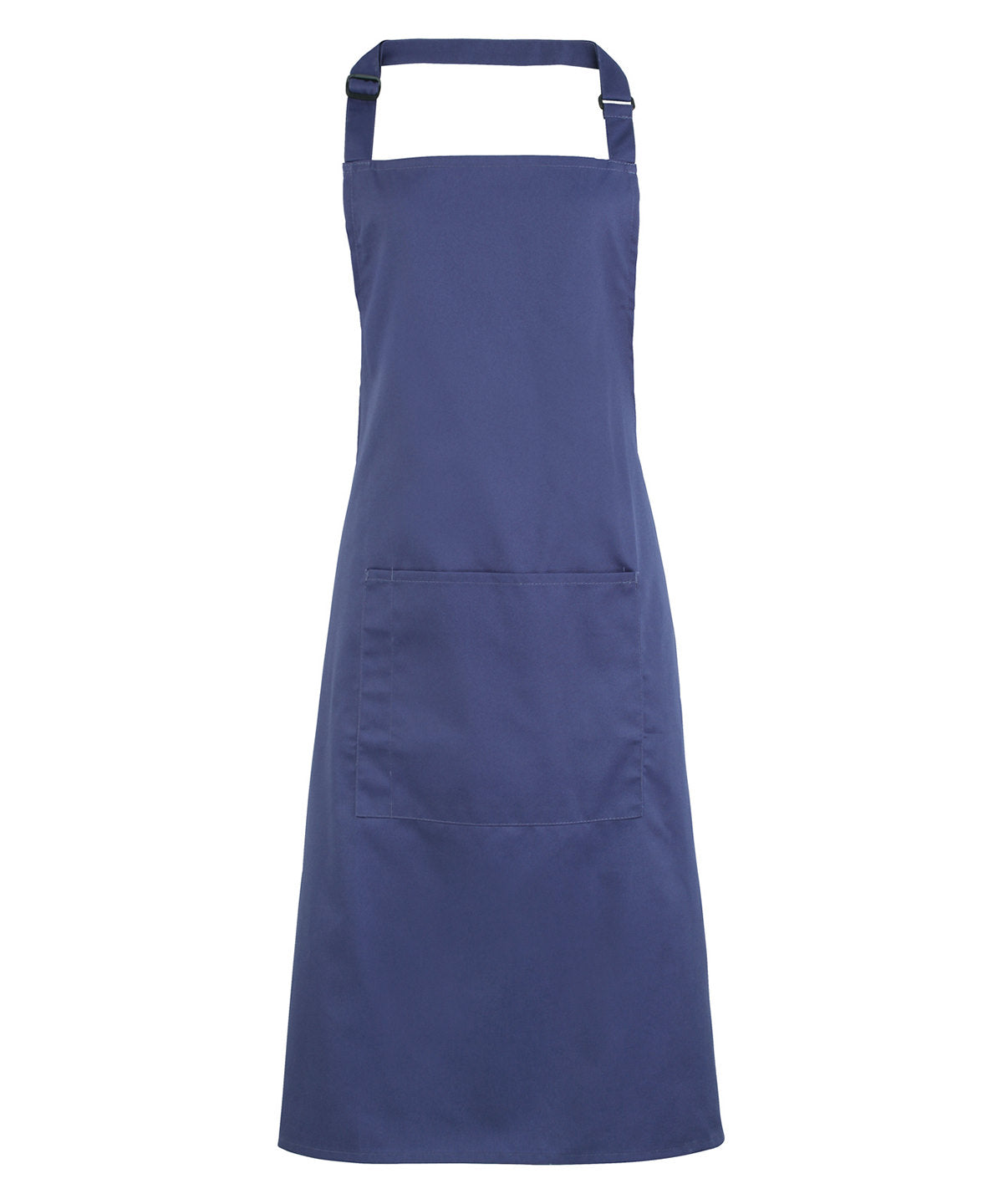 Premier Colours bib apron with pocket Marine Blue