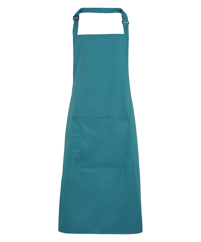 Premier Colours bib apron with pocket Teal