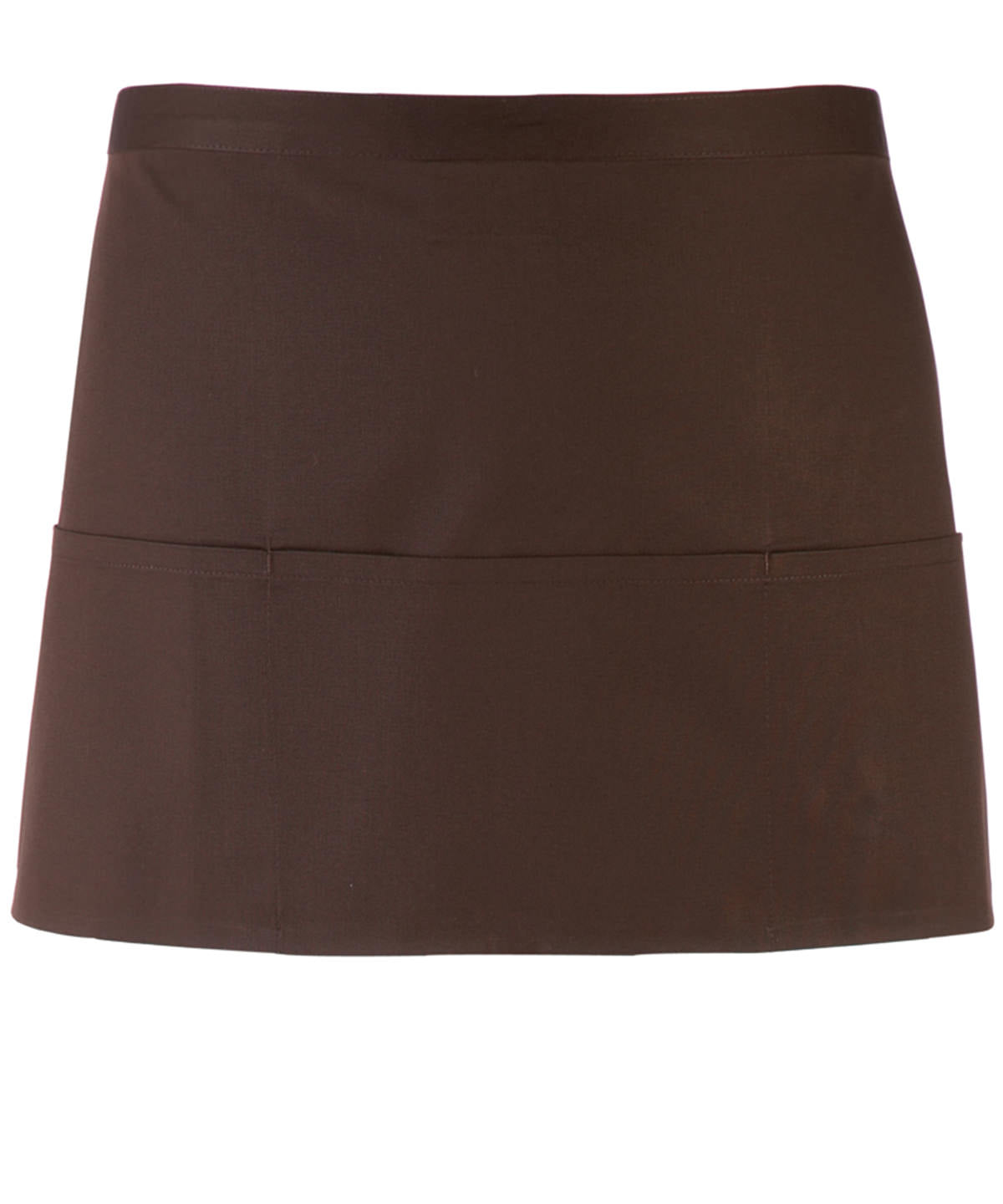 Premier Colours 3-pocket apron Brown