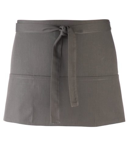 Premier Colours 3-pocket apron Dark Grey
