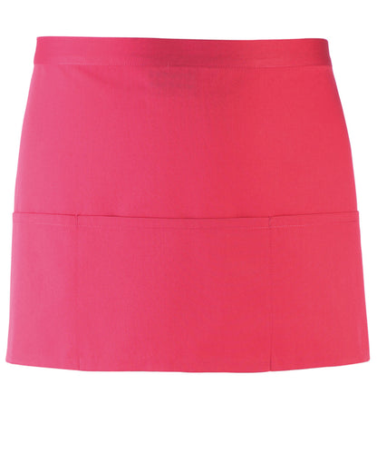 Premier Colours 3-pocket apron Hot Pink