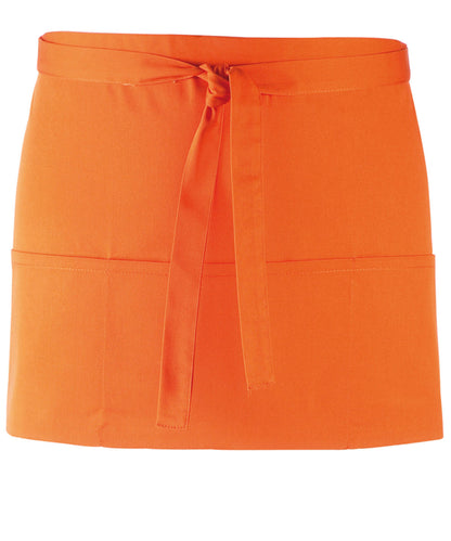 Premier Colours 3-pocket apron Orange