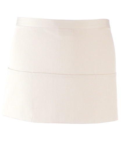 Premier Colours 3-pocket apron White