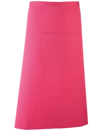 Premier Colours bar apron Hot Pink