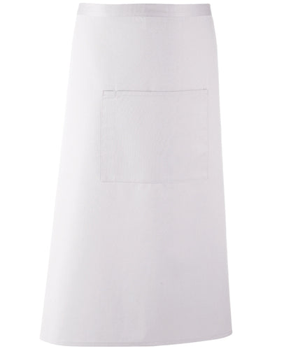 Premier Colours bar apron White