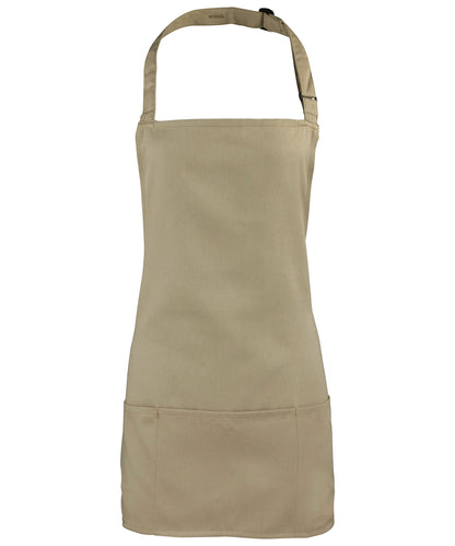 Premier Colours 2-in-1 apron Khaki