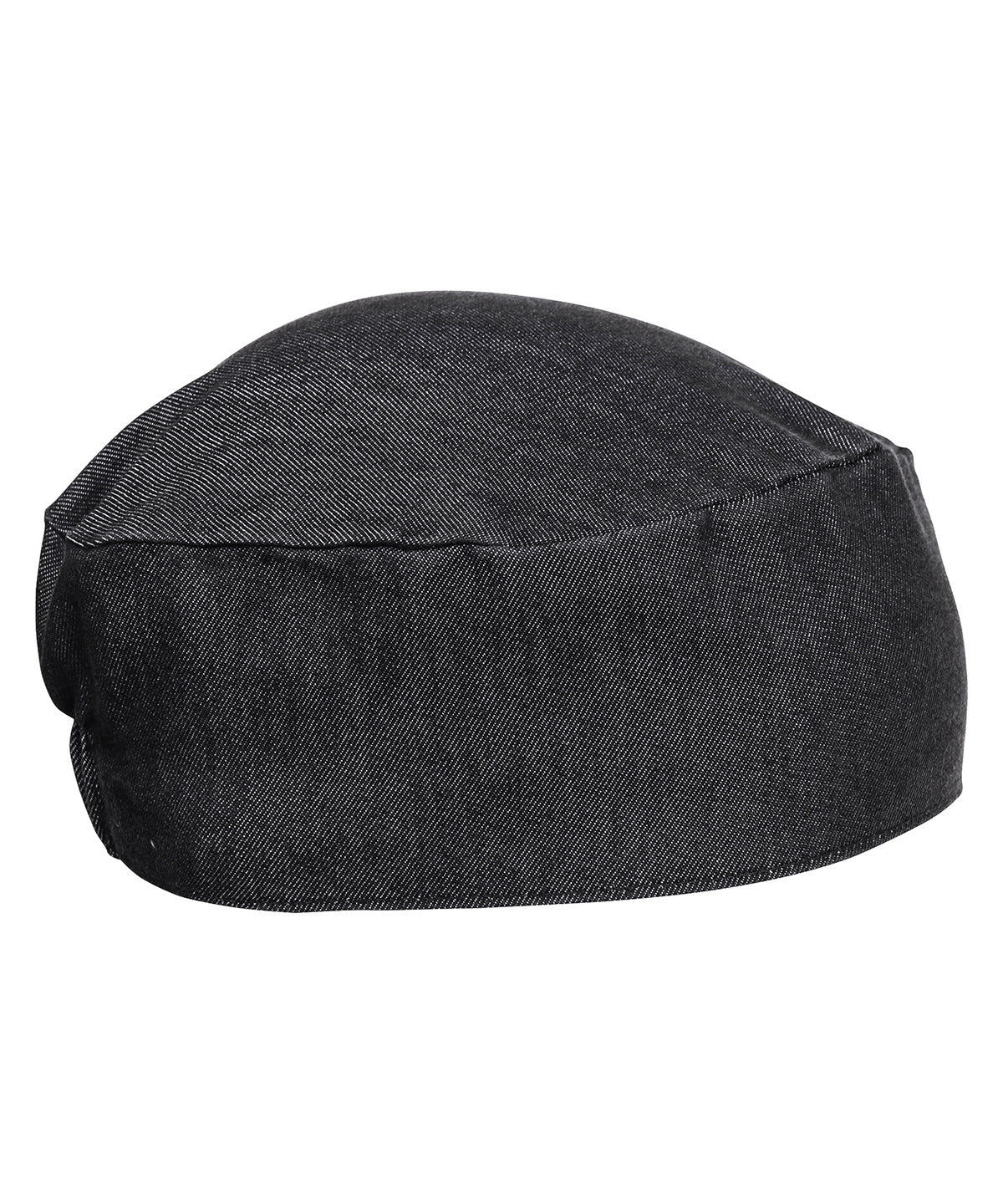 Premier Chef's skull cap Black Denim