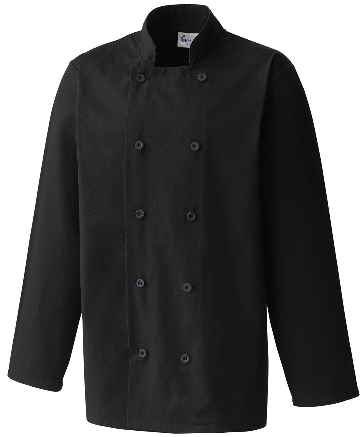 Premier Long sleeve chef’s jacket Black