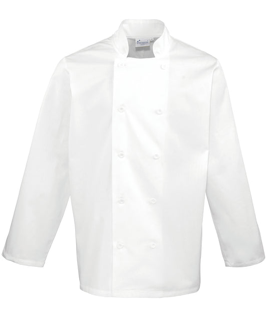 Premier Long sleeve chef’s jacket White
