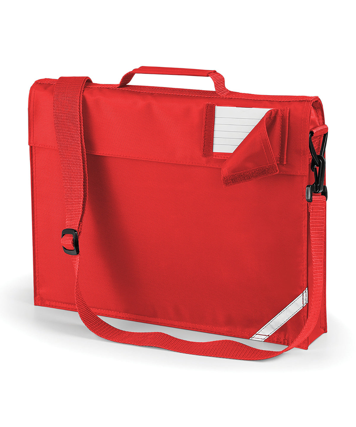 Quadra Junior book bag with strap Bright Red