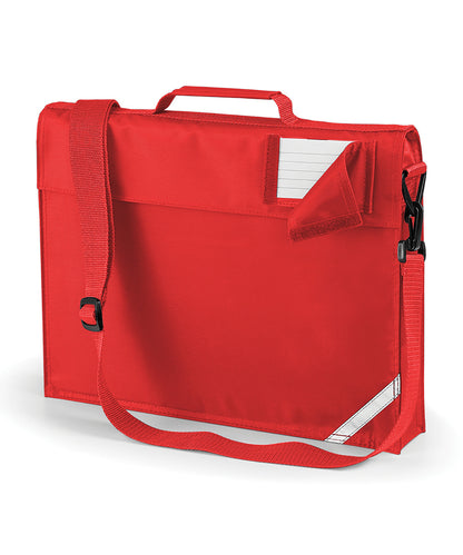 Quadra Junior book bag with strap Bright Red