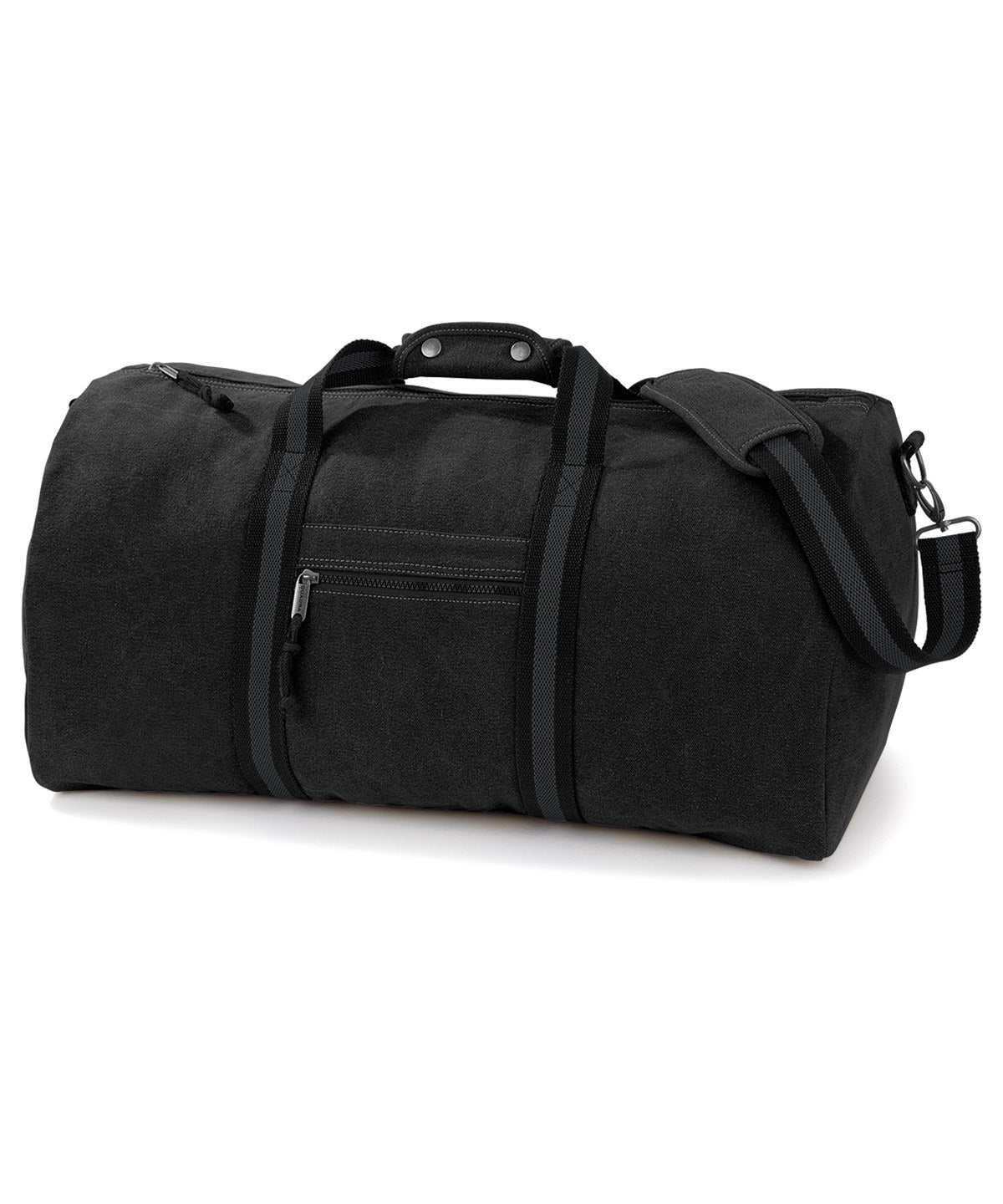 Quadra Vintage canvas holdall Vintage Black