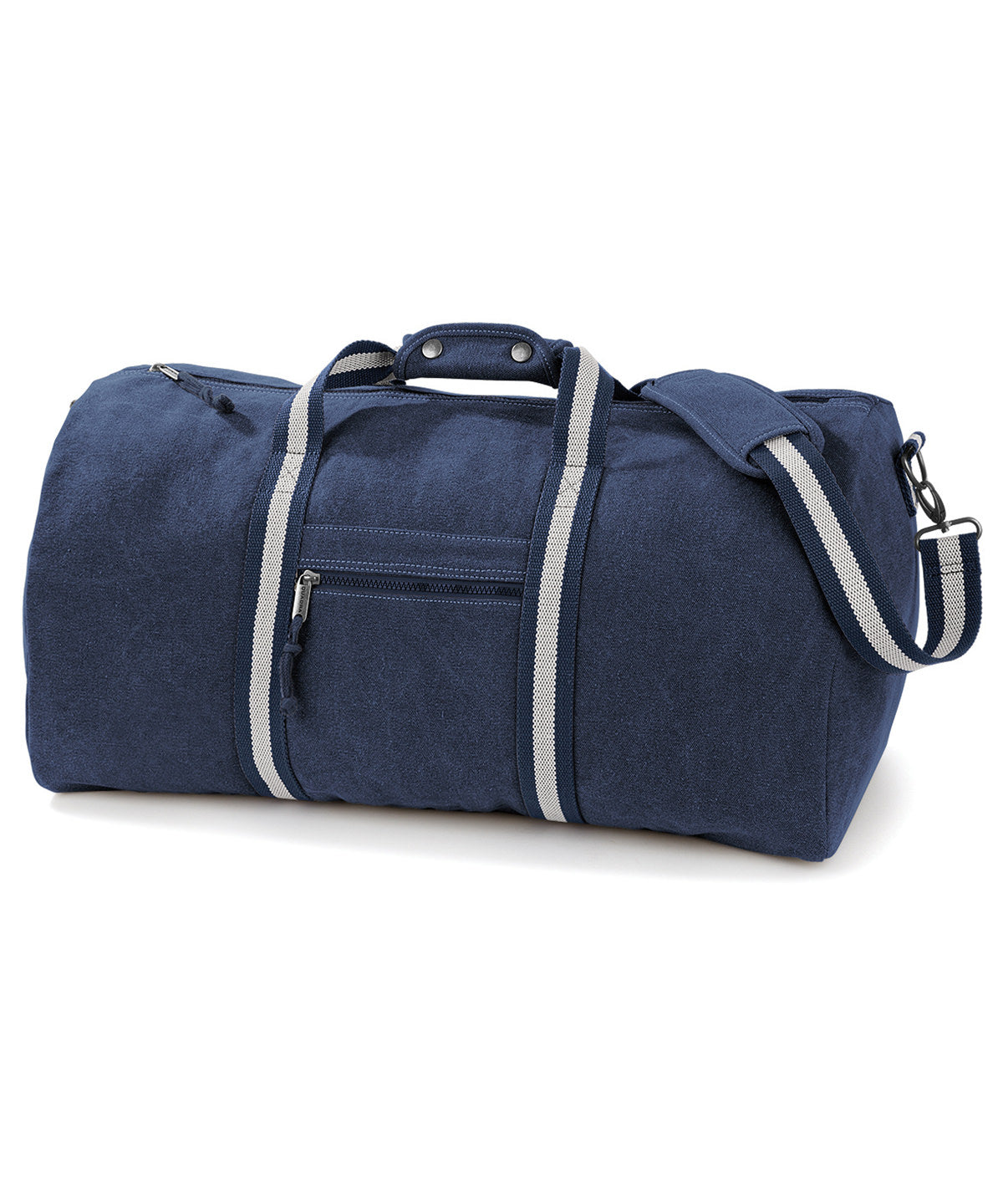 Quadra Vintage canvas holdall Vintage Oxford Navy