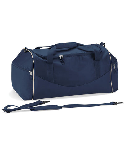 Quadra Teamwear holdall French Navy/Putty