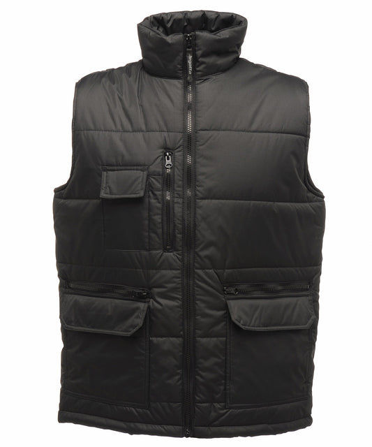 Regatta Professional Steller multi-zip bodywarmer Black