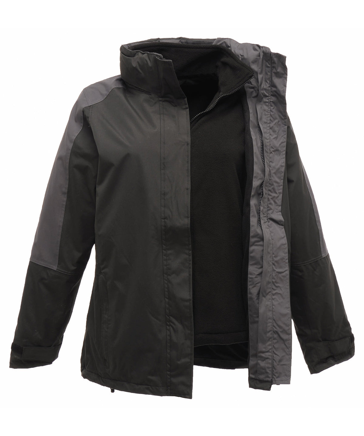 Regatta Professional Women's Defender III 3-in-1 jacket Black/Seal Grey