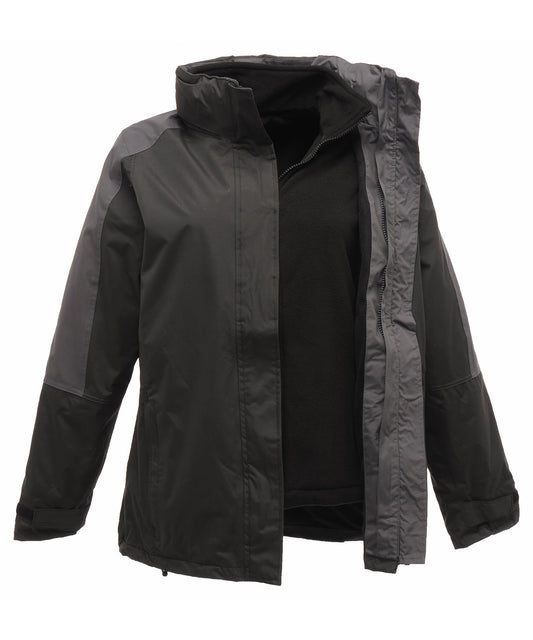 Regatta Professional Women's Defender III 3-in-1 jacket Black/Seal Grey