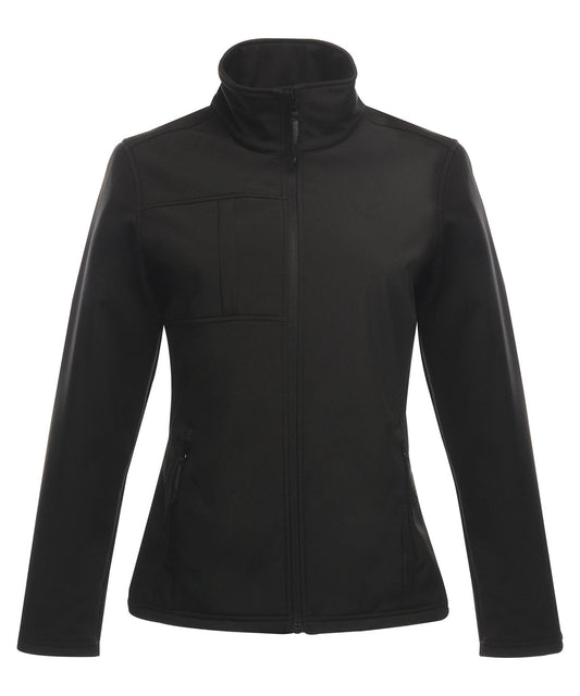 Regatta Professional Women's Octagon II printable 3-layer membrane softshell Black/Black*