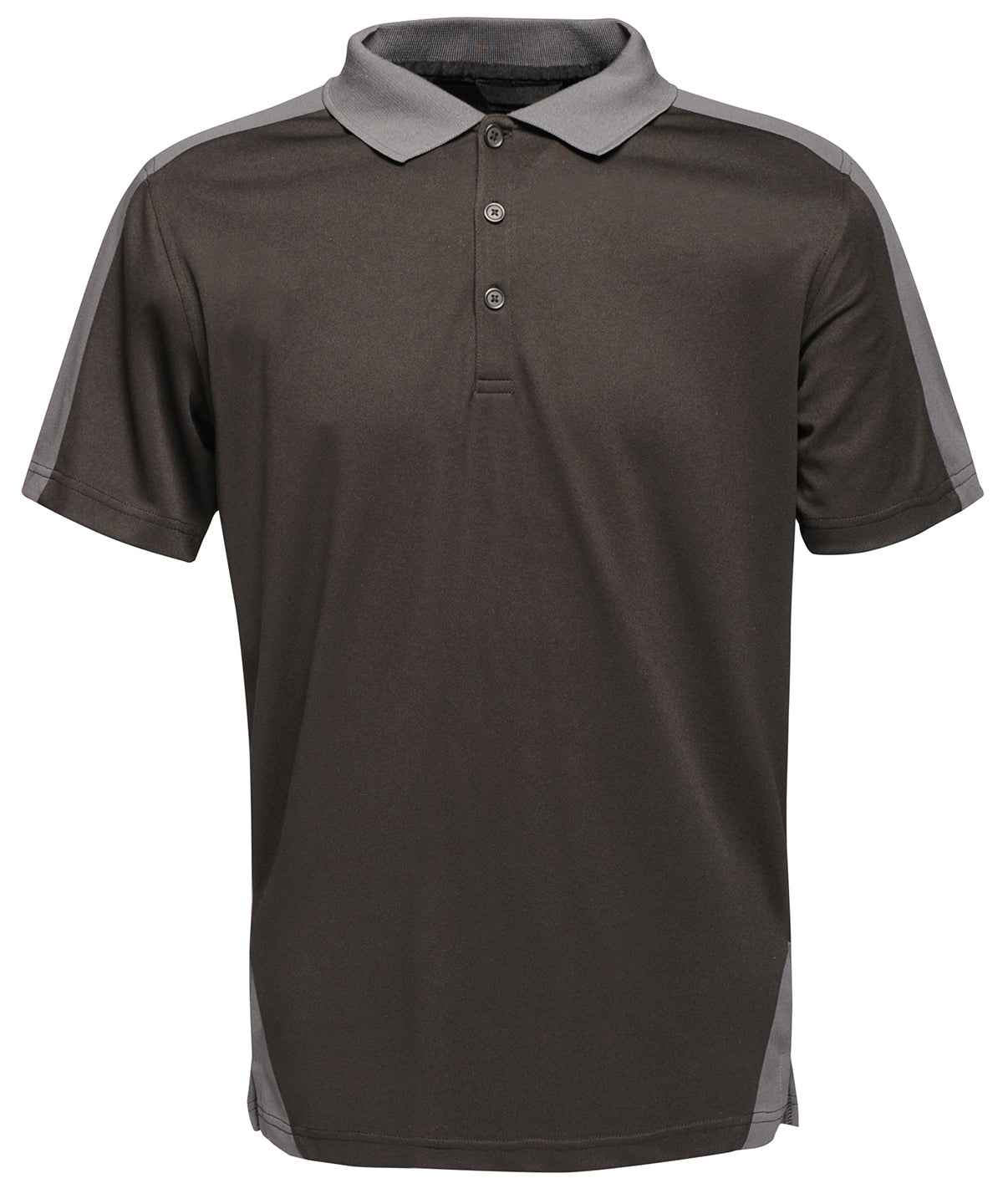 Regatta Professional Contrast wicking polo Black/Seal