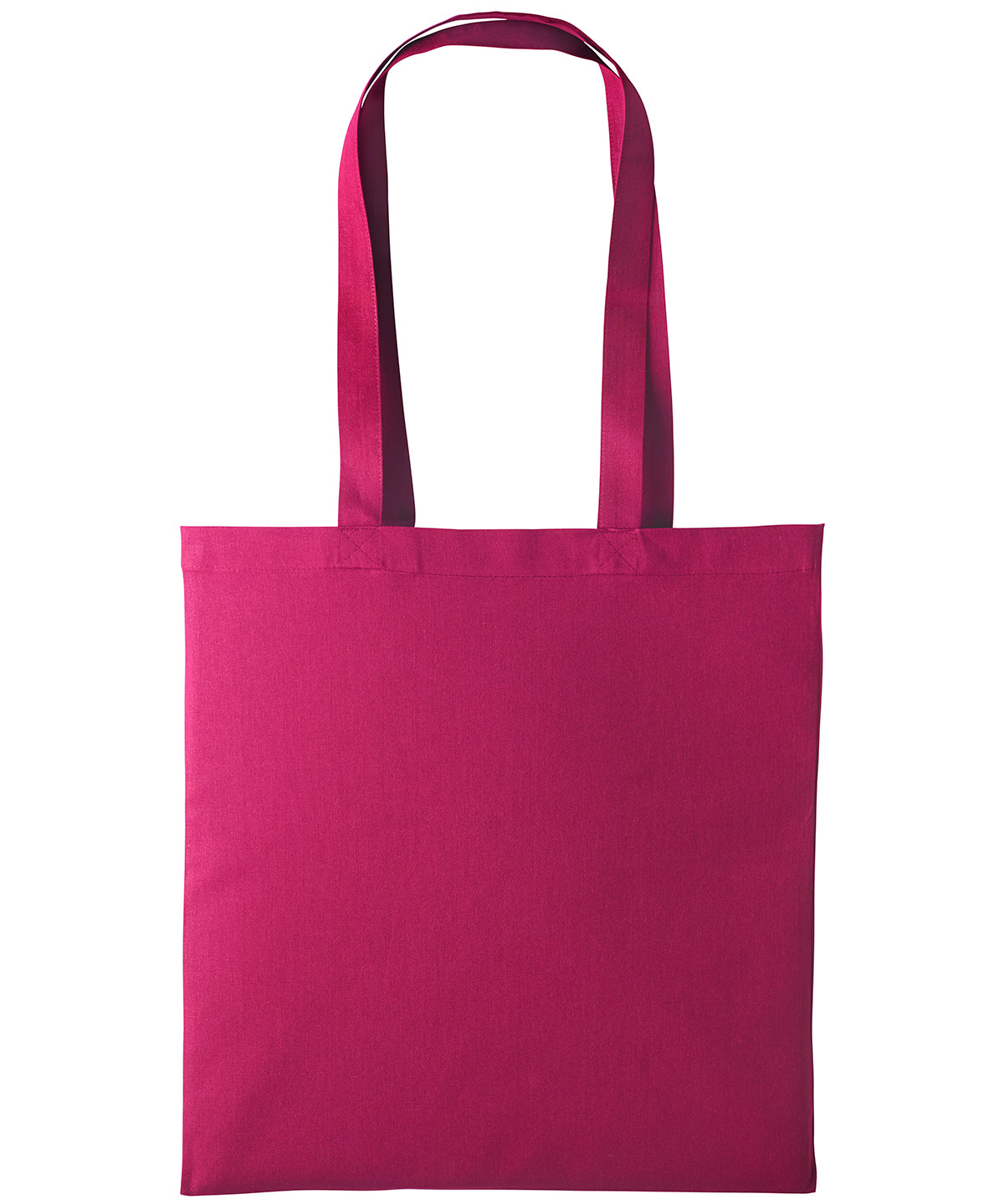 Nutshell Cotton shopper long handle Cranberry