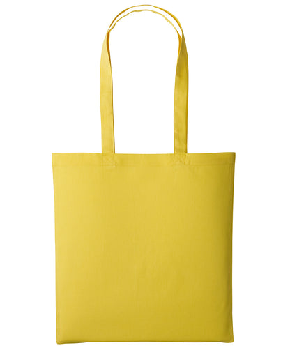 Nutshell Cotton shopper long handle Lemon