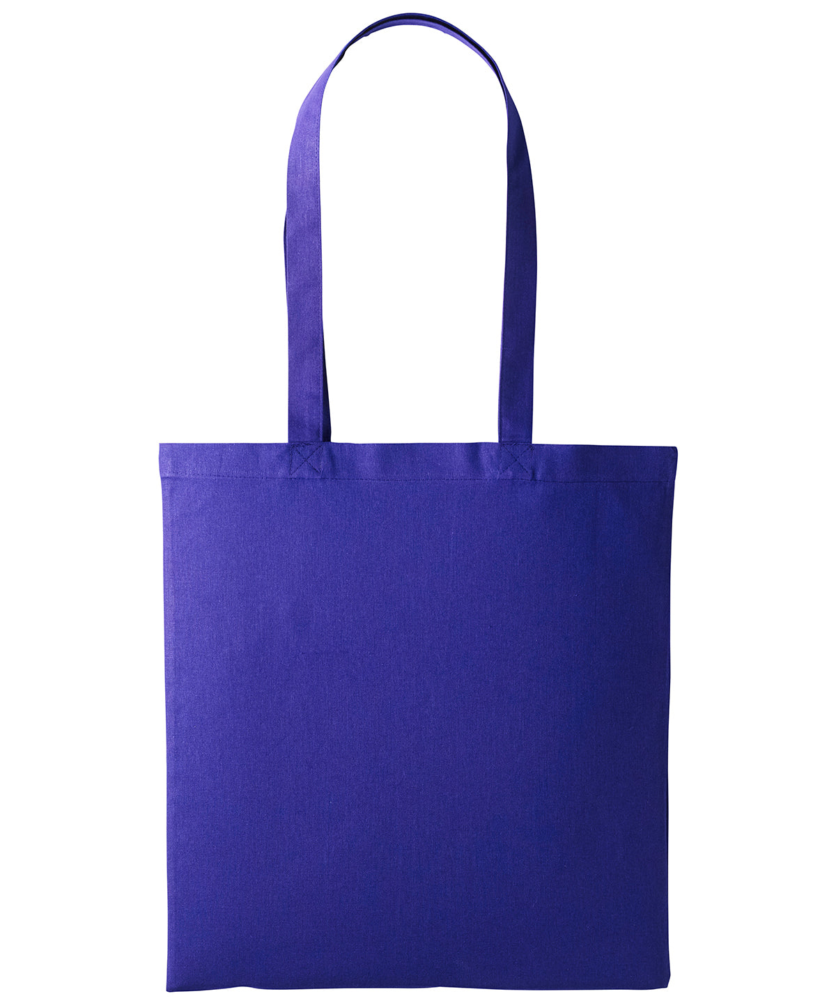 Nutshell Cotton shopper long handle Purple