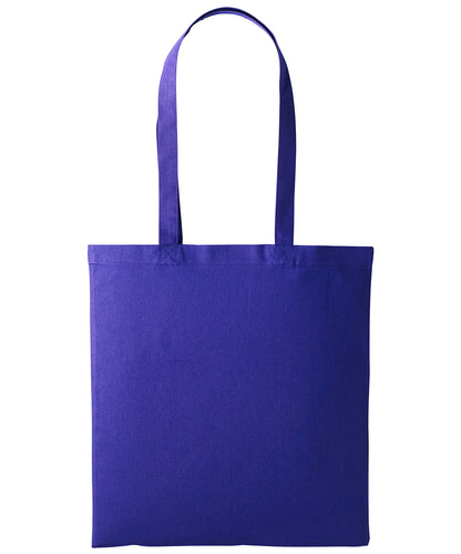 Nutshell Cotton shopper long handle Purple