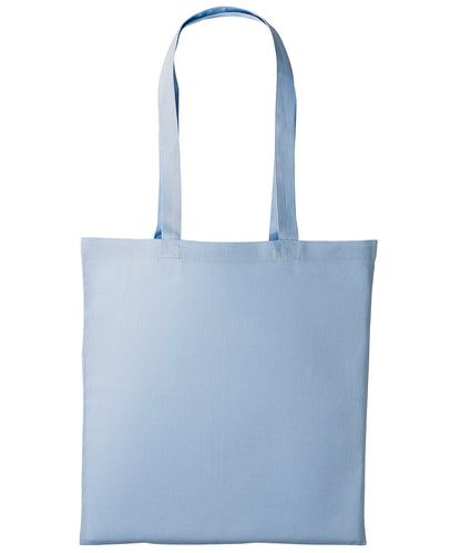 Nutshell Cotton shopper long handle Sky
