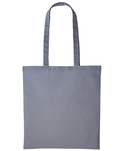 Nutshell Cotton shopper long handle Steel Mid Grey
