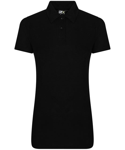 Pro RTX Women's pro polyester polo Black