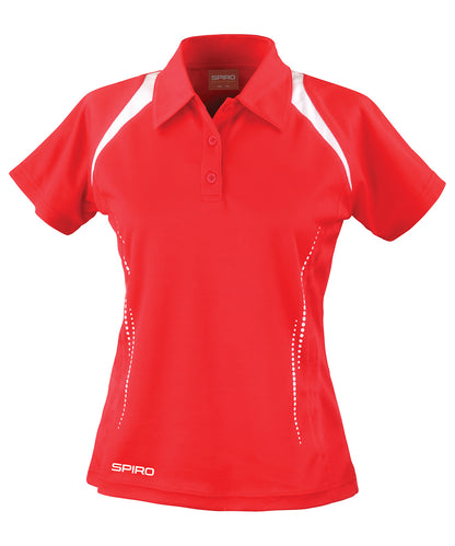 Spiro Women's Spiro team spirit polo Red/White