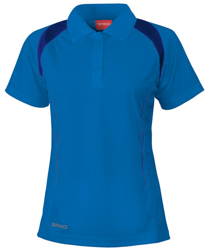 Spiro Women's Spiro team spirit polo Royal/Navy