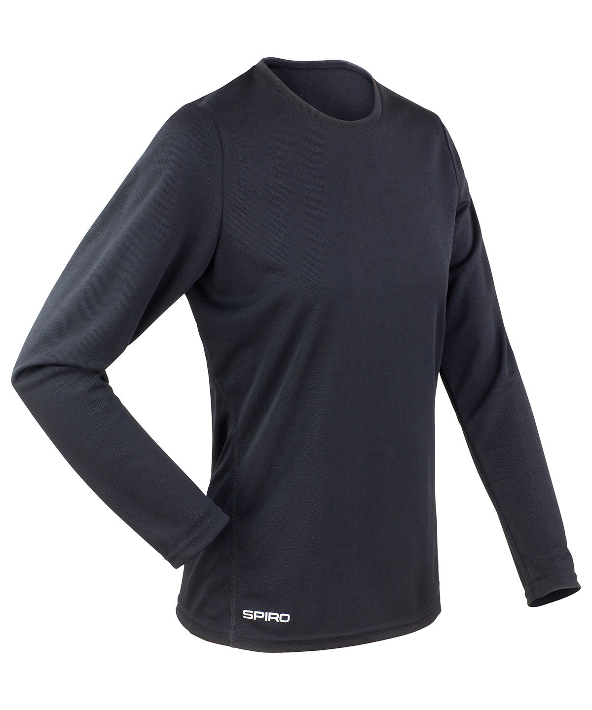 Spiro Women's Spiro quick-dry long sleeve t-shirt Black