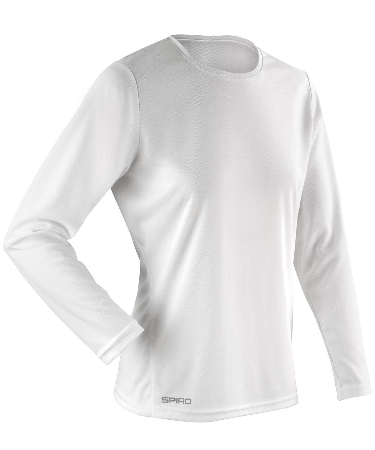 Spiro Women's Spiro quick-dry long sleeve t-shirt White
