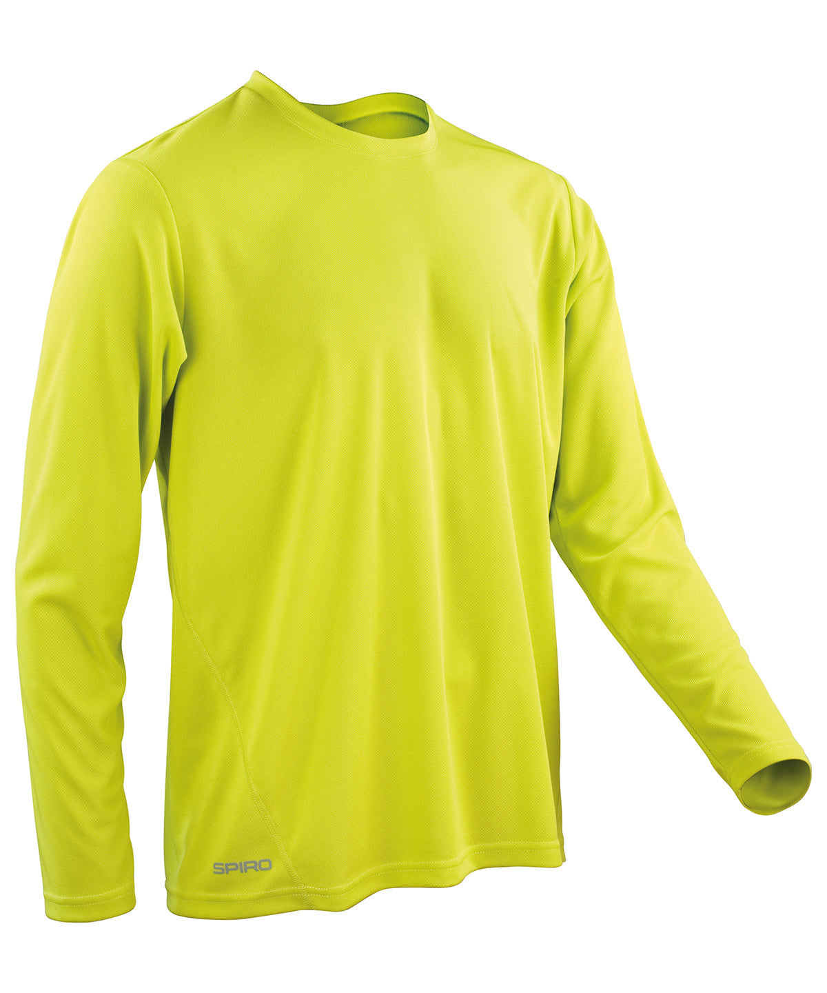 Spiro Spiro quick-dry long sleeve t-shirt Lime Green