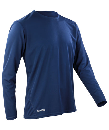 Spiro Spiro quick-dry long sleeve t-shirt Navy